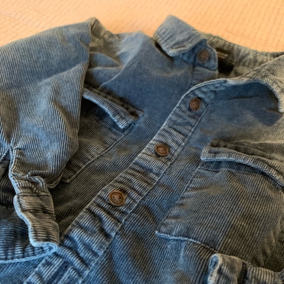 Art Class blue corduroy button down - Picture 6 of 10